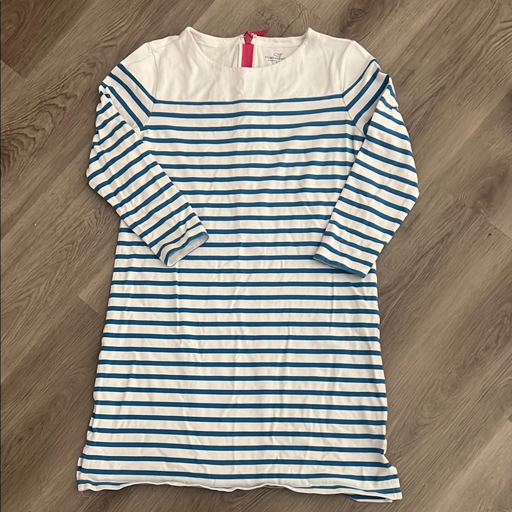 Vineyard Vines White Cotton Dress - Size Medium
